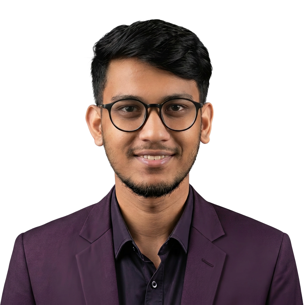 Portrait of SM Ashiqurzamman, software developer and founder of Ashik Dev.
